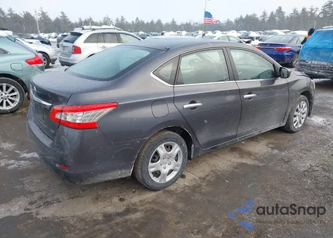2014 Nissan Sentra S from USA, damaged, VIN 3N1AB7AP9EL628283